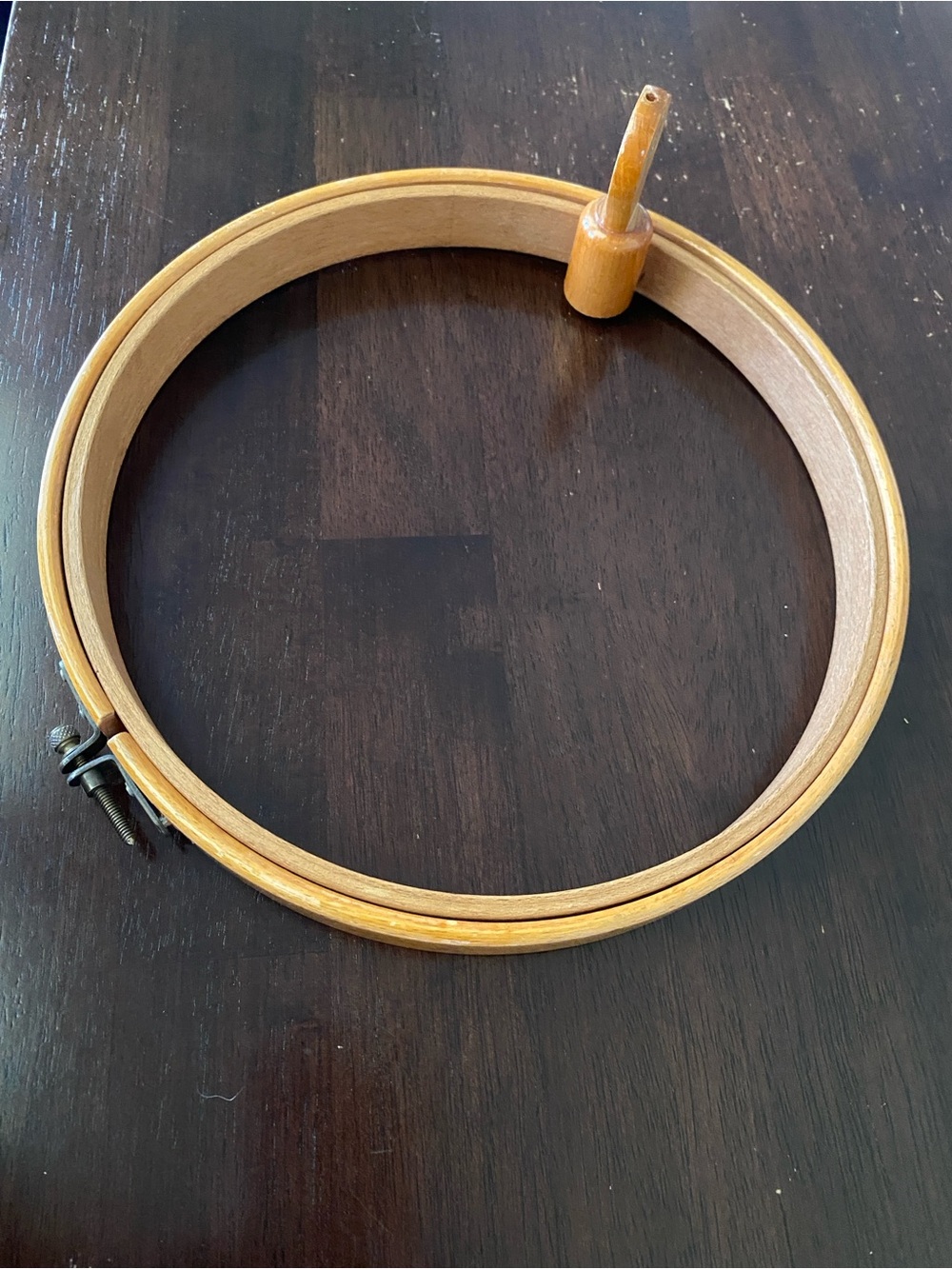 Vintage Wood  Quilting and Embroidery Hoop